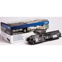 Brother TN 321BK Black Toner - 2500 Pages of Premium Quality Print for Professional Results